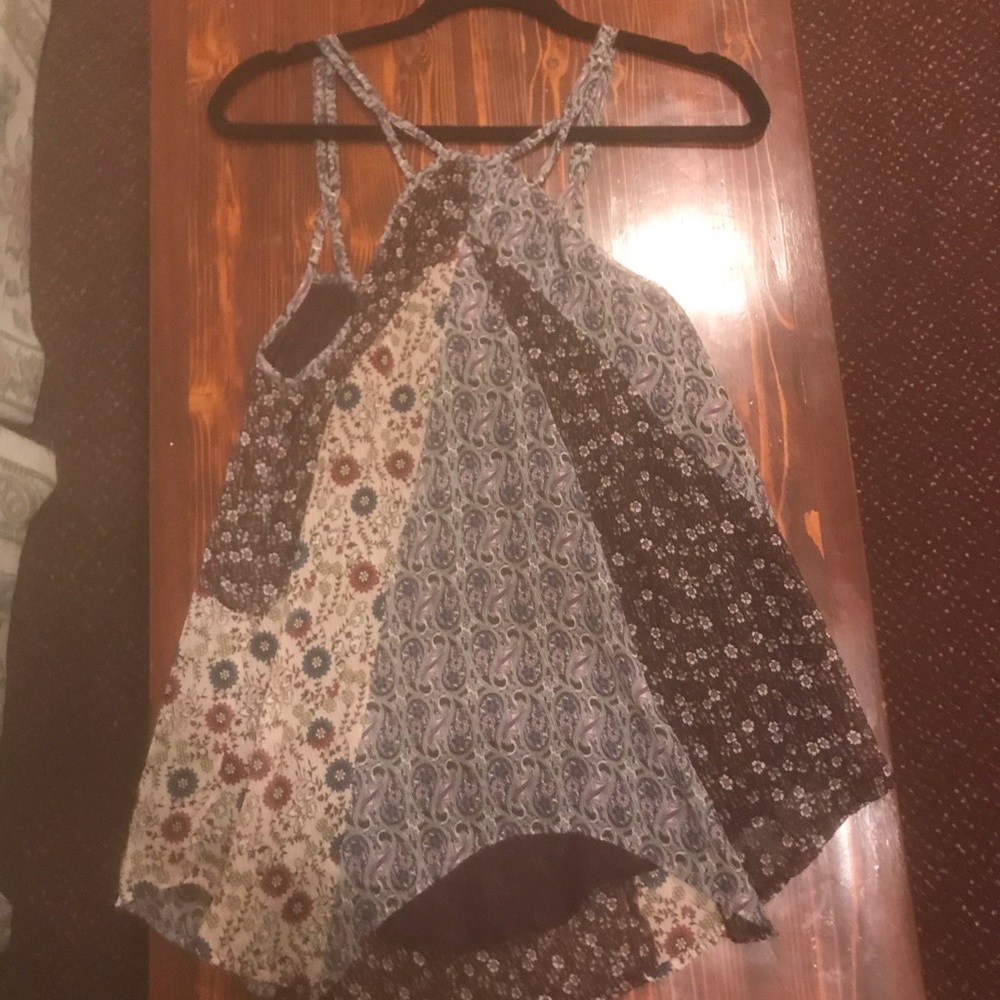Floral tank top
